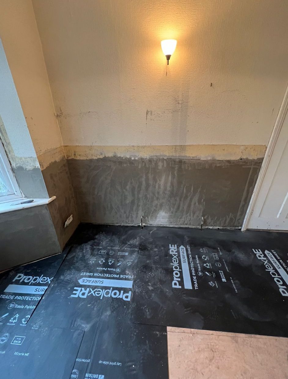 Structural Timber Floor & Rising Damp Treatment – Bishop’s Cleeve, Cheltenham