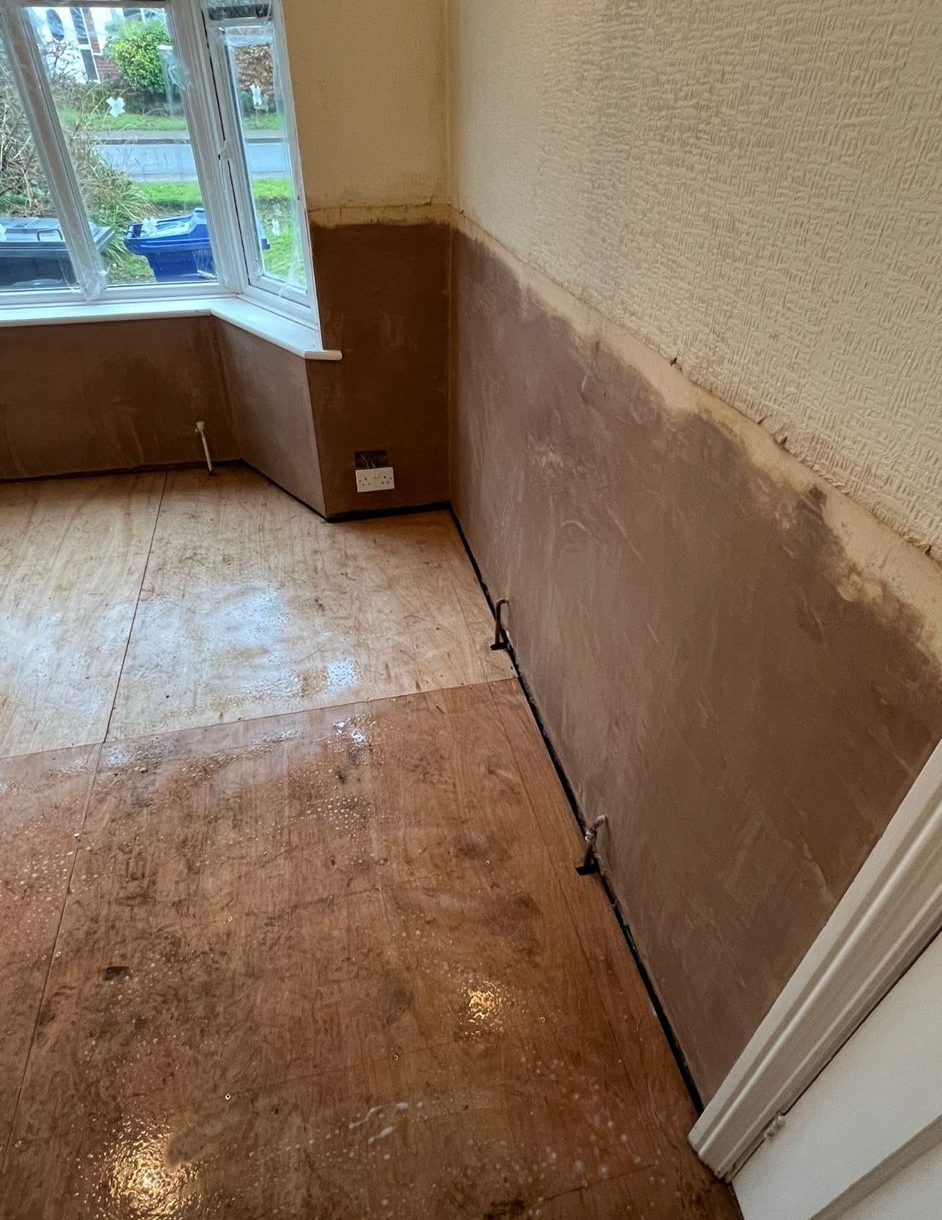 Structural Timber Floor & Rising Damp Treatment – Bishop’s Cleeve, Cheltenham