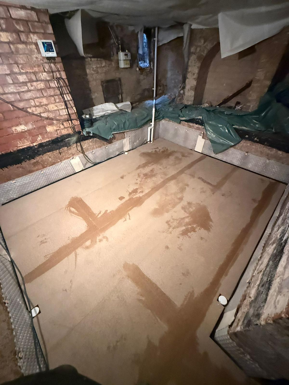 Basement Waterproofing & Pump System Installation